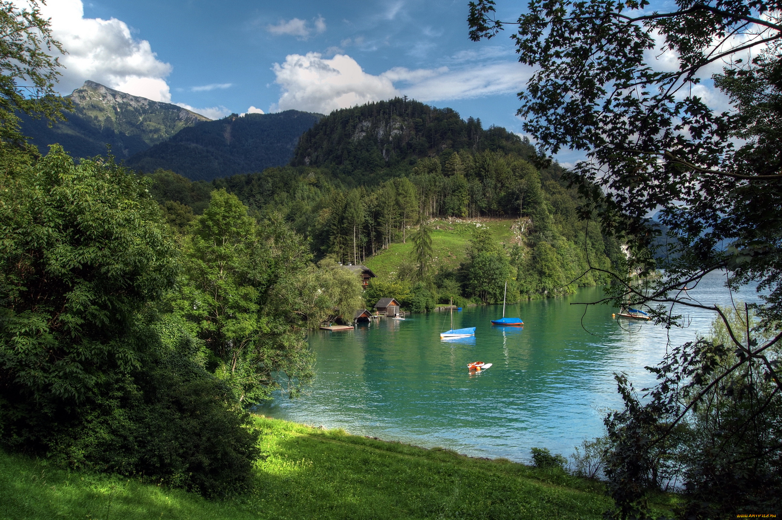 lake, wolfgangsee, austria, , , , , 